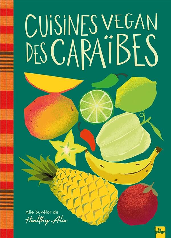 Couverture du livre "Cuisines vegan des Caraïbes"